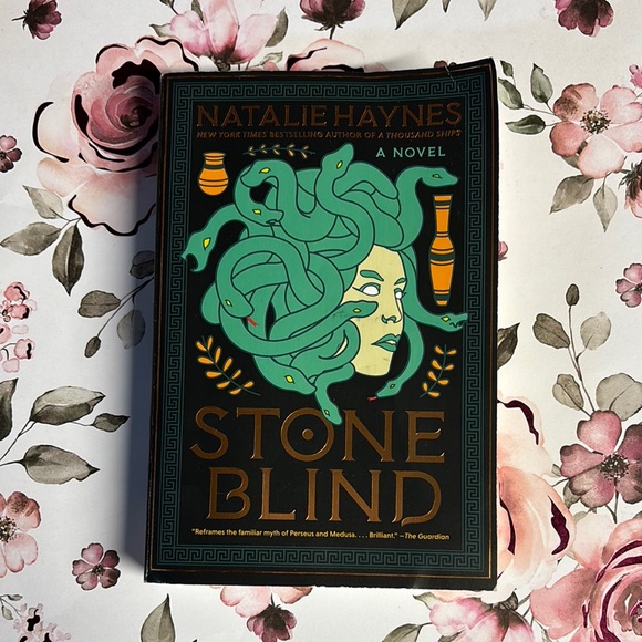 Stone Blind Novel with Medusa Artwork - Picture 1 of 2